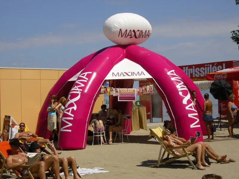 Aufblasbares PE 600 Zelt